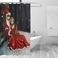 thumbnail image 2 of Goofa The Nightmare Before Christmas Rideau de Douche Motif - Ensembles de Rideaux de Douche de Salle de Bain - Rideau de Douche Imperméable avec Crochets avec 12 Crochets en Plastique 72x72 Pouces, 2 of 5