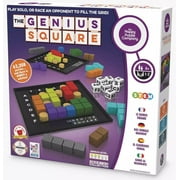 The Genius Square  Game of the Year Award Winner! 60000+ Solutions STEM Puzzle Game! Roll the Dice & Race Your Opponent to Fill The Grid by Using Different Shapes! Promotes Proble