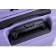 thumbnail image 4 of 18.5 Inch Airline Approved Carry On Luggage, Hard Shell Suitcases with TSA Lock & Spinner Wheels, Light Purple, 4 of 6