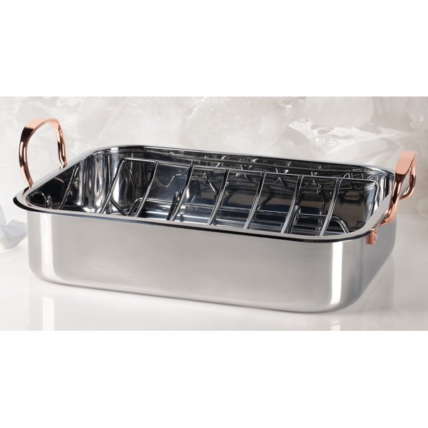 Denmark 16x12 Rectangular Roaster Dishwasher Safe, Oven Safe, Induction