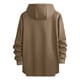 thumbnail image 3 of Dolkfu Sudadera con capucha para hombres en invierno, sudadera de manga larga con capucha, sudadera deportiva para hombres. S, 3 of 3
