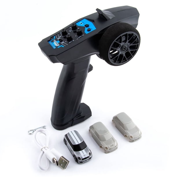 Turbo Racing RTR 1/76, vehículo eléctrico todoterreno, dos coches a control remoto, versión de 3 ° aniversario, Mini juguetes proporcionales completos para niños Fivean unisex