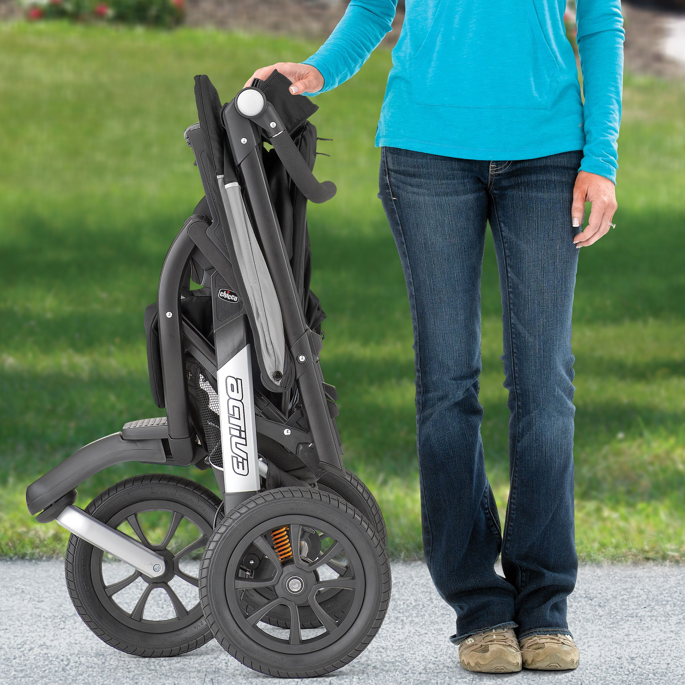 chicco active jogging stroller