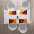 thumbnail image 3 of Ambesonne Afro Place Mats Set of 4, Girl Silhouette in Grace, Standard Size, Dark Brown and Marigold, 3 of 4