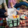 thumbnail image 5 of FORMRS Insulated Cooler Bag 24 Cans Capacity Soft Leakproof Lunch Box with Side Pockets, Cactus Pattern, 5 of 7