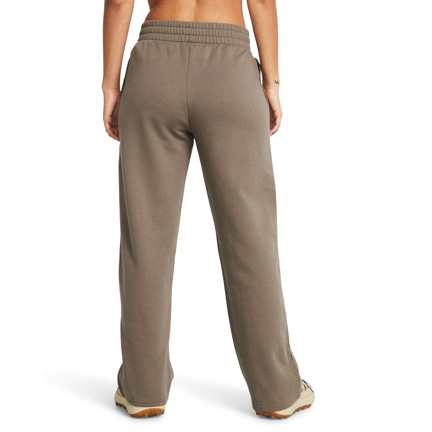 Women's Under Armour Rival Fleece Straight Leg Pants Color: Black