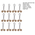 thumbnail image 7 of rygai 12Pcs Silk Scarf Clips U-shaped Pinless Faux Pearls Accessories Fixing Scarf Buckles for Daily Wear, 7 of 7