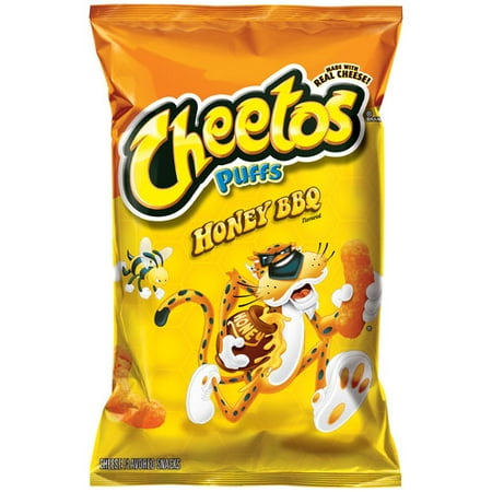 CHEETOS Baked Crunchy Flamin' Hot Cheese Flavored Snacks, 1.5 ounce bags (P