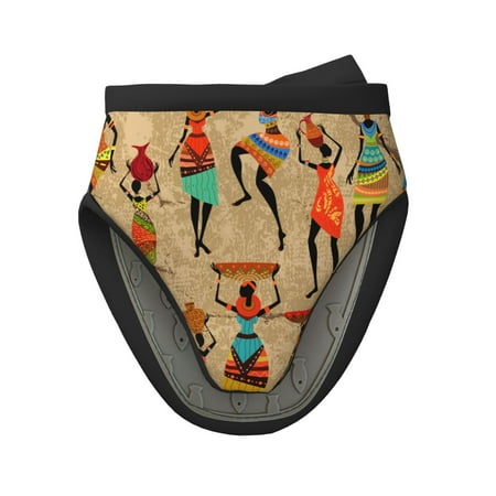 

Vsdgher Dancing African Women Non-Slip Mini Oven Mitt Set Short Oven Mitts for Baking Grilling Barbecue Microwave 5.9 x5.9 in