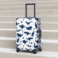 thumbnail image 6 of Gukieu Cute Cartoon Dinosaurs Print Suitcase Protective Cover, Elastic Zipper Buckle Suitcase Protective Cover, Suitable for Travel, Business Trip-Medium, 6 of 7