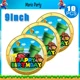 thumbnail image 3 of Artículos para fiestas de cumpleaños de Super Mario Bros, sombreros, juegos de dibujos animados, decoraciones para niños, platos de papel, globos, vajilla, artículos para baby shower, 3 of 5