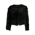 thumbnail image 6 of BCBG Faux Rabbit Shrug, 6 of 6
