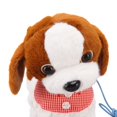 thumbnail image 3 of Nieyigj Interactive Electronic Plush Puppy Dog Toy, Walking and Barking Robotic Pet with Remote Control Leash, Dancing Singing Nodding Tail-Wagging Animal Companion for Kids Toddlers (Brown), 3 of 9