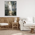 thumbnail image 3 of Stupell Industries Transitional Forest Path in Morning Gray Framed Giclee Art, 24 x 30, by Franklyn Gregory, 3 of 8