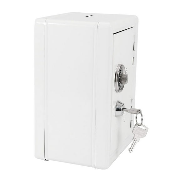 Kids Learning Toy Money Box Password Cash Coins Saving Safe Box Style Gift with 2 Keys