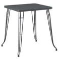 thumbnail image 1 of Pemberly Row Contemporary Steel Metal Pub Table in Gray Steel, 1 of 3