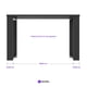 thumbnail image 4 of Escritorio Esencial V2 Moderno Minimalista Y Fácil Armado. Hpl 120x45 Cm Cubierta Color Negro Espesor 1 Pulgada, 4 of 5
