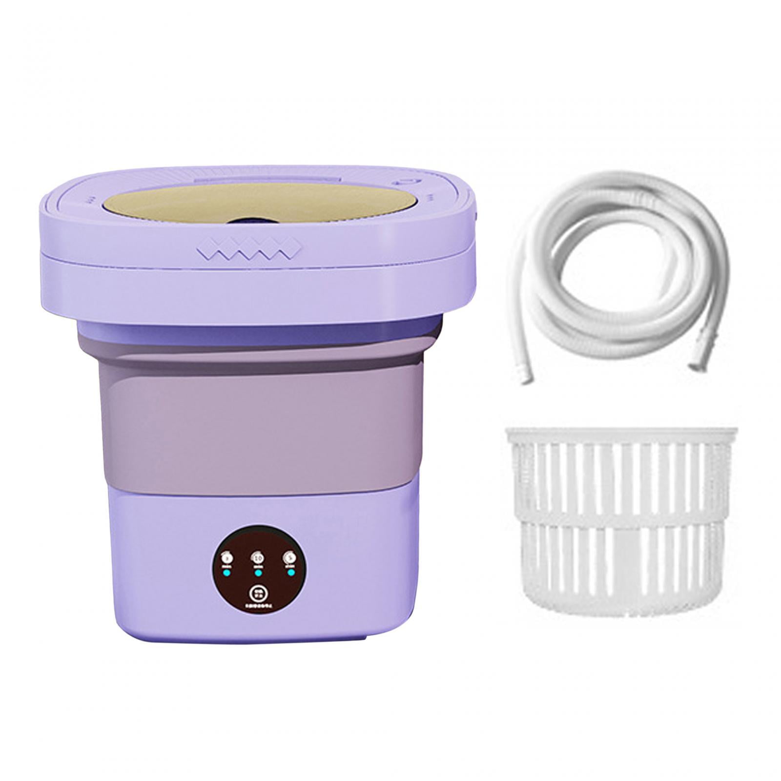 Mini Folding Washer Foldable Mini Washing Machine Auto 6.5L Electric