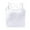 White, variant on JIUKE Camisole Tops for Women Built in Bra Crisscross Back Sleeveless Crop Tank Top Square Neck Padded Undershirts