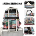 thumbnail image 3 of FORMRS Mini Backpack Purse for Women Travel Daypack Casual Shoulder Bag, Pink Door, 3 of 7