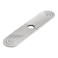 thumbnail image 2 of Meitianfacai Faucet Mat For Kitchen Sink 24'' Long Diatomite Fast Drying Stone Sink Tray Super Absorbent Prevents Buildup - Faucet Guard For Bathroom Cou, 2 of 4