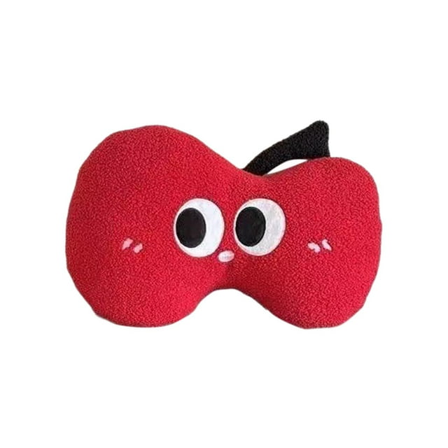 Cute Large Eyed Pillow Girly Heart Pillow for Sofa Bedside & Chair Backrest