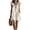 #0114-Beige, variant on Womens Ruffle Rompers Floral Embroidered Ruffle Trim Button Front Romper Shorts Floral Embroidered Trim Womens Casual Rompers Relaxed Fit Boho Casual Breathable Rompers