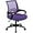 Purple, variant on SEEKOL Mid-Back Mesh Office Chair Adjustable Ergonomic Computer Task Chair Swivel Rolling with Lumbar Support Armrest for Home Office Work Study, Black