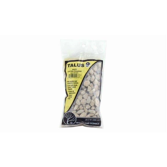 Woodland Scenics WS 1273 Extra Coarse Talus - Buff