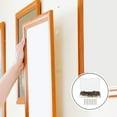 thumbnail image 4 of WRISTBIQUE Heavy Duty Artwork Hooks Picture Frame Hanging Hooks Multi Carbon Steel 100pcs, 4 of 7