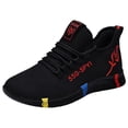 thumbnail image 2 of Women's Platform Hidden Wedges Sneaker Breathable Lightweight Mesh High Top Slip On Athletic Walking Shoes Fashion High Heel Work Sneaker Loafer for Women, 38, 2 of 4