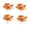 B002- Style B, variant on Halloween Decor, Halloween Decorations for Home, Artificial Fall Flowers, Fall Pumpkin Decor, 30Cm 12 Inch 4 Piece Set of Faux Maple Leaves, Berry Clusters, Small Pumpkins for