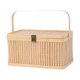 thumbnail image 1 of Caja decorativa de ratán, cesta tejida de bambú, caja de Sushi, contenedor Rectangular para huevos, cesta de flores, cesta de embalaje de regalo para, 1 of 7