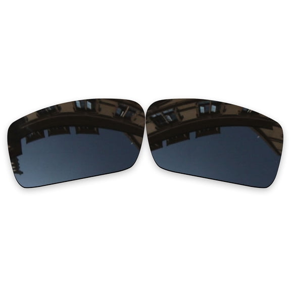Vonxyz Stealth Black Polarized Lenses Replacement for Oakley Gascan OO9014 Sunglass