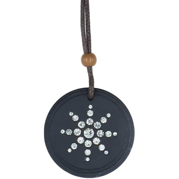 Sunflower Star Spirit Meditation Necklace, Amulet Necklace