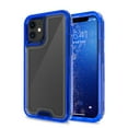 thumbnail image 2 of for iPhone 11 Case, Support Wireless Charging, Crystal Clear Case Protective Shockproof Bumpers, Not Yellowing Slim Cover for Men Women Hybrid 2 in 1 Military Drop Protection Case,Darkblue, 2 of 5