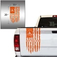 thumbnail image 2 of Dont Tread On Me Gadsden Flag Distressed American USA US Flag Truck Tailgate Vinyl Decal Compatible with most Pickup Trucks Betsy Ross Flag 1776 Decal (11" x 20", Orange), 2 of 8