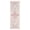 Beige Pink, variant on FairOnly Modern Pastoral Flower Pattern Beige Pink 2'x6'Runner Rug Low Pile Non Slip Machine Washable Mat for Kitchen Dining Laundry