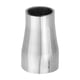 thumbnail image 1 of Reductor concéntrico Uxcell, reductor de conducto HVAC de 1" a 3/4" y aumentador, accesorios de tubería de soldadura de acero inoxidable 304, 1 of 6