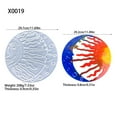 thumbnail image 3 of CIYISON Moon and Sun Shape Silicone Crafting Molds Silicone Texture for Hand-Making, 3 of 6
