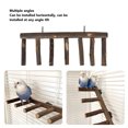 thumbnail image 4 of Bird Ladder, Bird Wooden Ladder Grinding Claws Multi Step Ladder  Perch Ladder Strong And Stable  Perch Ladder For Small Medium, 4 of 8