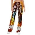 thumbnail image 2 of Looney Tunes Cartoons Women's Wide Leg Yoga Pant Comfy Loose Sweatpants High Waist Lounge Casual Athletic Pant Workout Joggers Pant, 2 of 8
