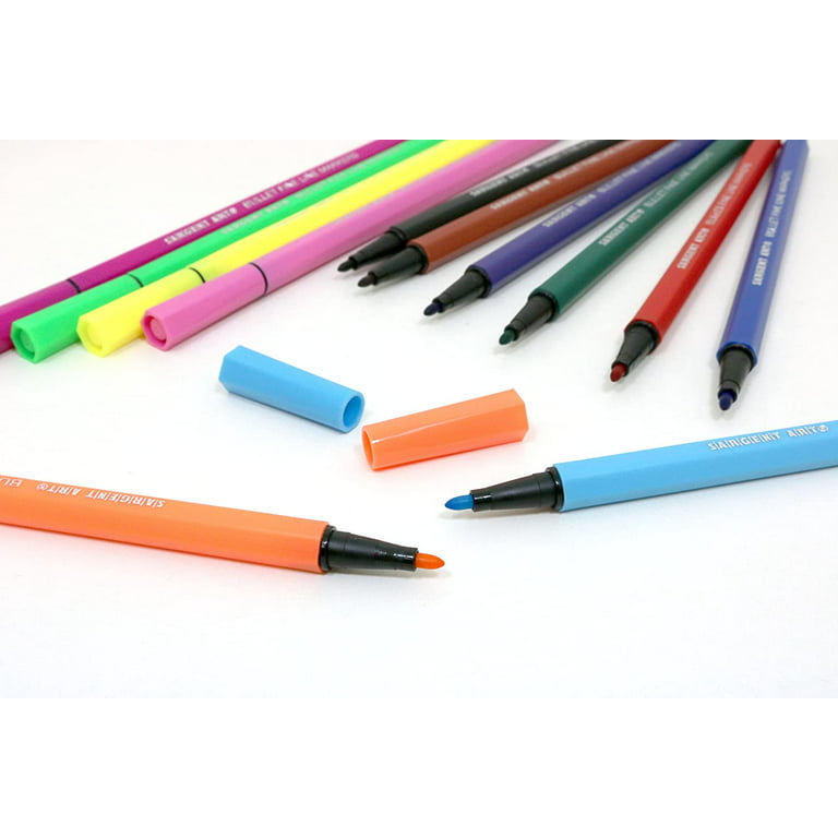 Sargent Art (SARAD) 22-7241 12ct Neon Pencils, Drawing, Coloring, Artist,  Assorted