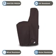 thumbnail image 4 of COVERS&ALL Water Softener Cover, Heavy Duty 18 Oz PVC Waterproof, UV & Weather Resistant Outdoor Filter tank Protector, Durable with Air Vents and Split Zipper (60" H x 40" W x 16" D Inches, Coffee), 4 of 7