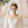 thumbnail image 4 of Gold Crown for Women, Crystal Queen Tiaras Headband Wedding Bridal Hair Accessories, Birthday Party Prom Cake Topper, 4 of 5