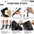 thumbnail image 7 of 3Pcs Silver Chrome Paint Markers, Metallic Reflective Pens for Waterproof Touch-Up, Model Repair, DIY Craft & Metal Coating, High-Gloss Mirror Finish, 7 of 7