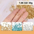 thumbnail image 2 of Chips de vidrio triturado de 1-3 mm, 6 colores, chips de vidrio irregulares para manualidades DIY, 2 of 7
