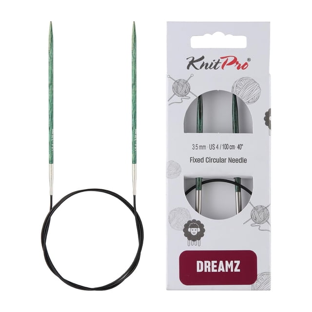 Agujas circulares fijas KnitPro Dreamz 40 cm US 4 (3,5 mm)