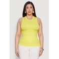 thumbnail image 2 of Womens Plus Size Seamless Textured Knit Tank Top, 2 of 5
