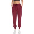 thumbnail image 1 of Women Jogger Pants with Pockets Elastic Drawstring Waist Relaxed Running Sport Sweatpants, 1 of 7